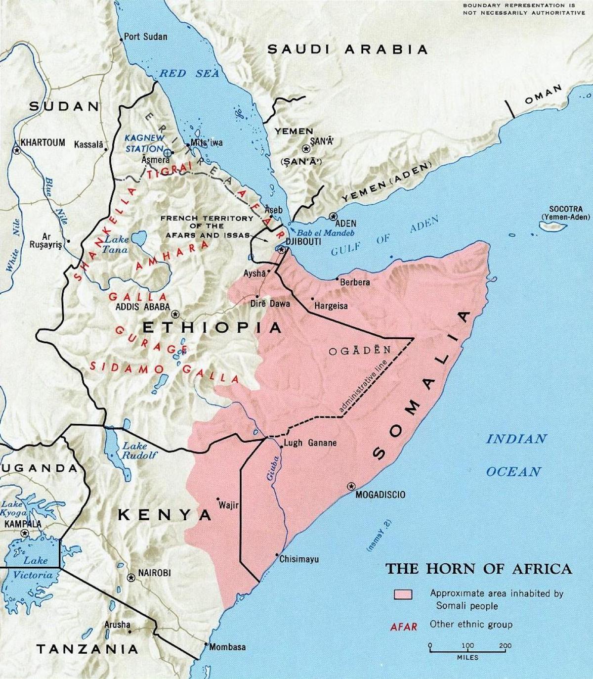 nord-est, Kenya hartă