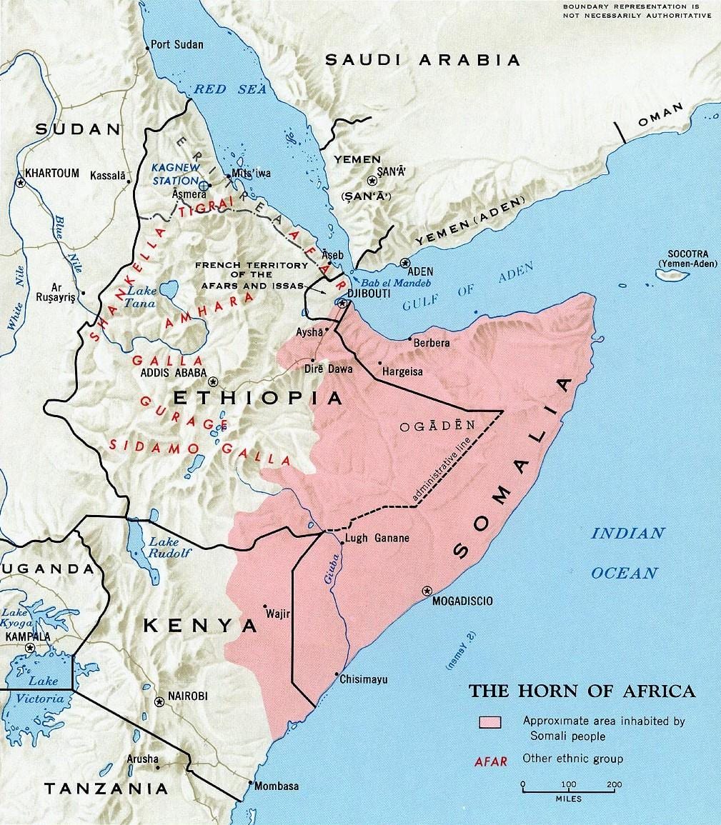 nord-est, Kenya hartă