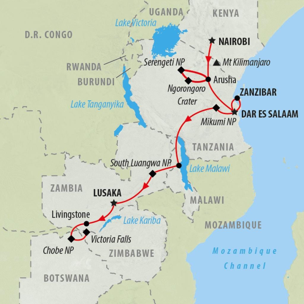 harta de harta expres Kenya