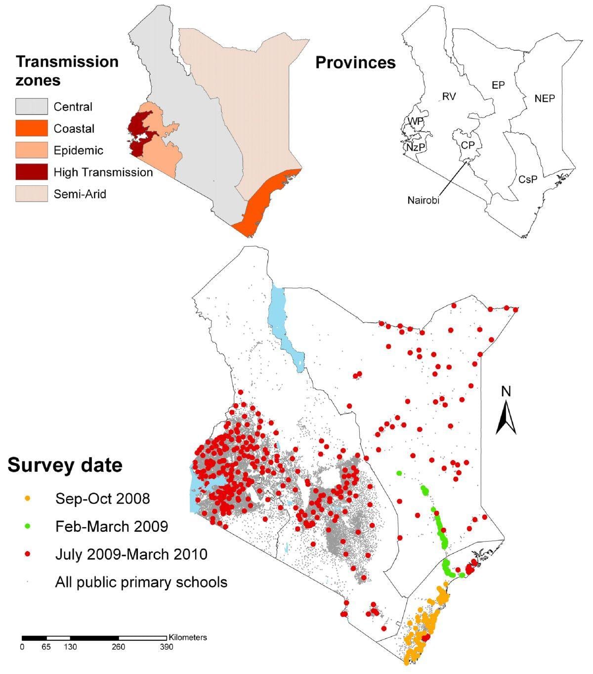 Kenya școlare de studiu și de cartografiere