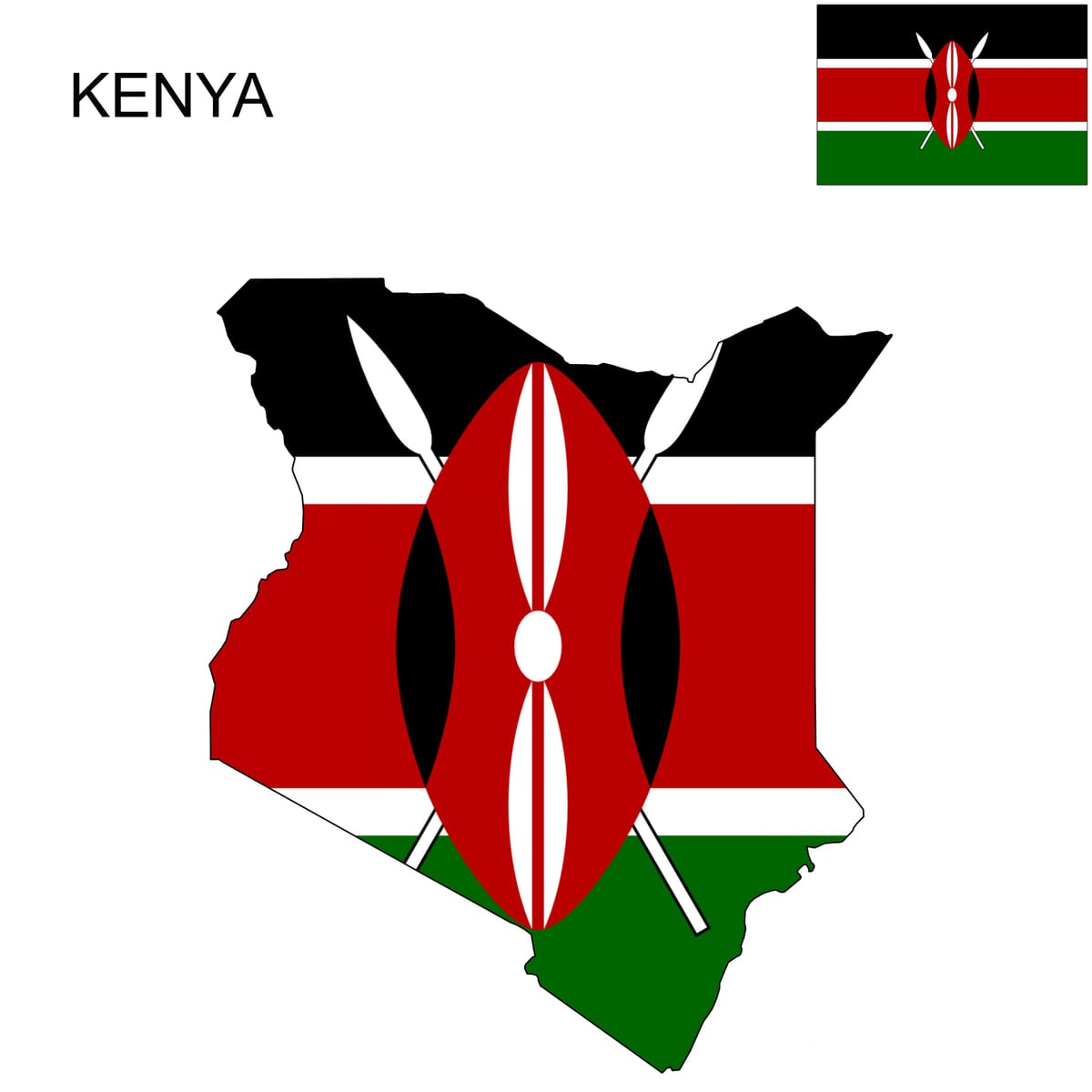 harta Kenya pavilion