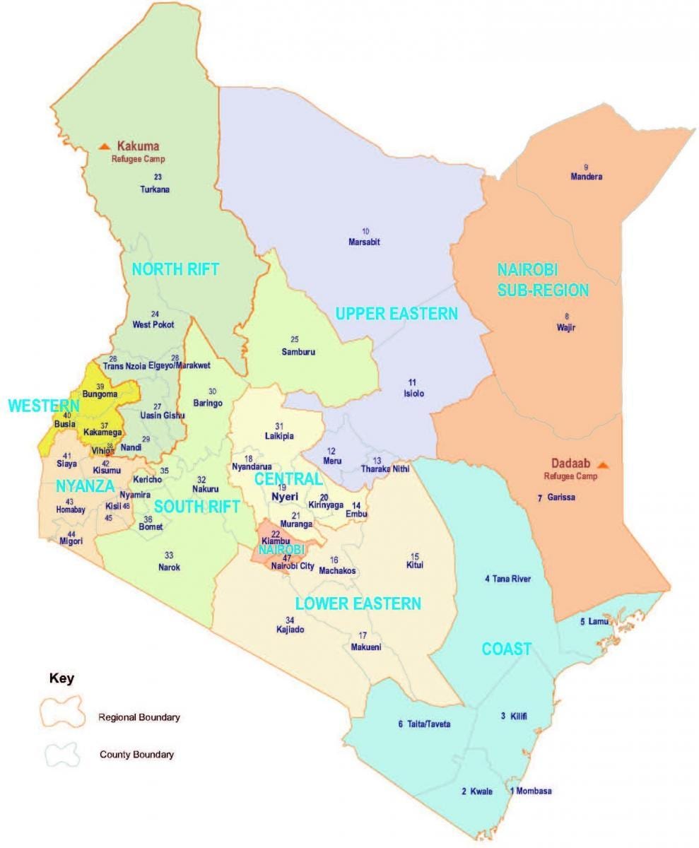 harta Kenya religie