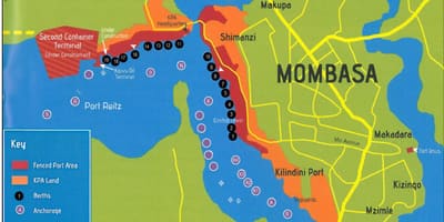 Harta de mombasa, Kenya