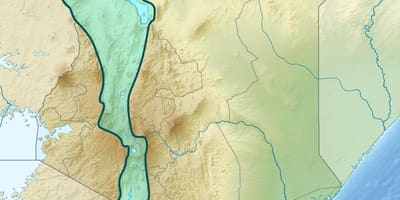 Harta rift valley din Kenya